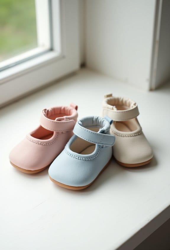 adorable sibling matching shoes