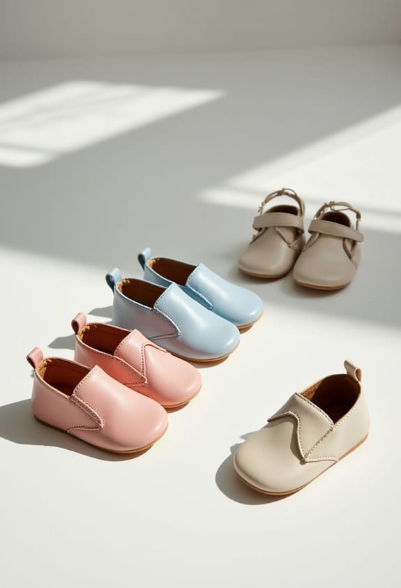 baby shoes growing room