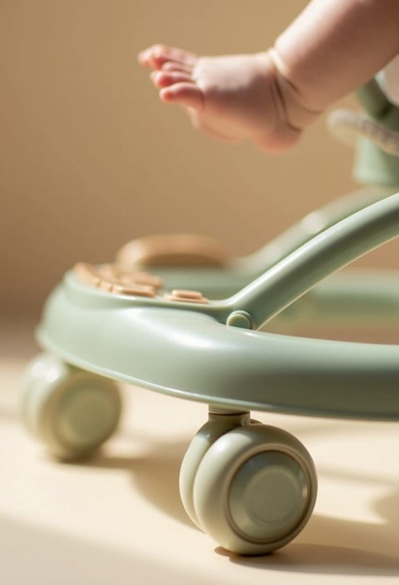 baby walkers hinder foot development
