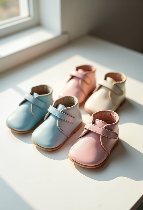 breathable leather baby shoes