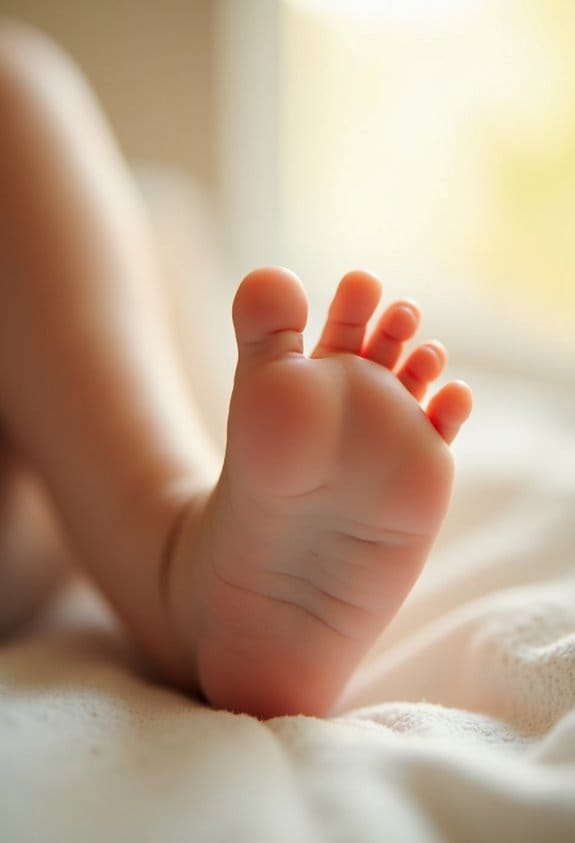 flat feet to arches transition