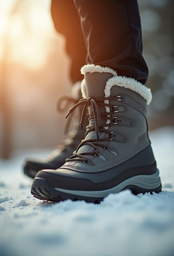 lightweight flexible winter footwear