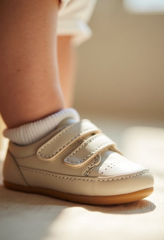 narrow fit flexible soles