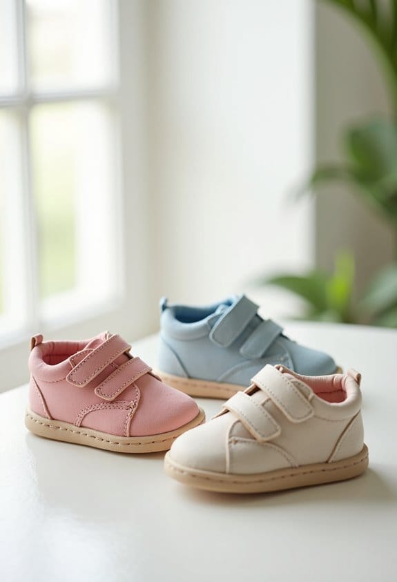 organic toddler shoes selection