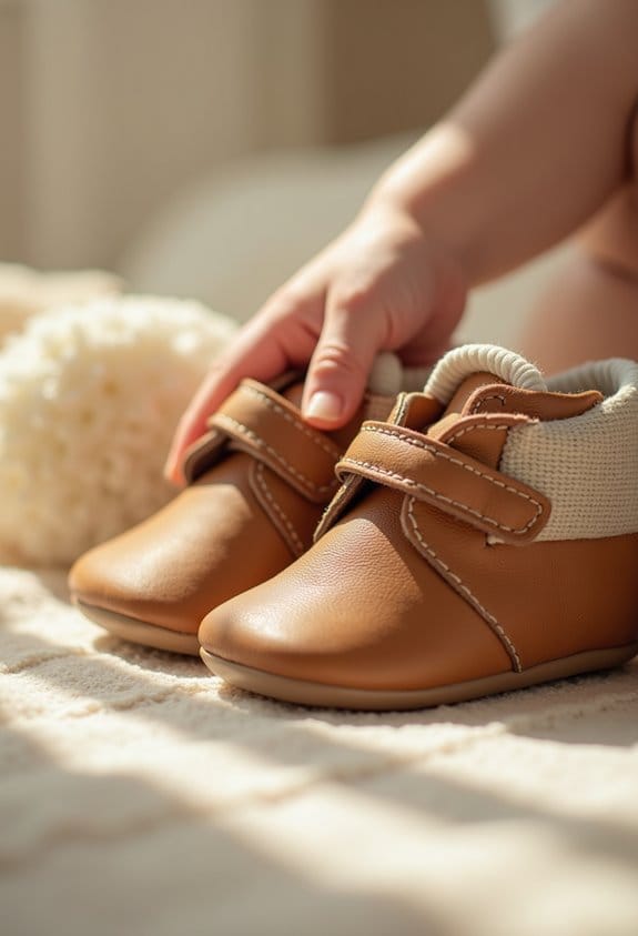 proper care for baby shoes