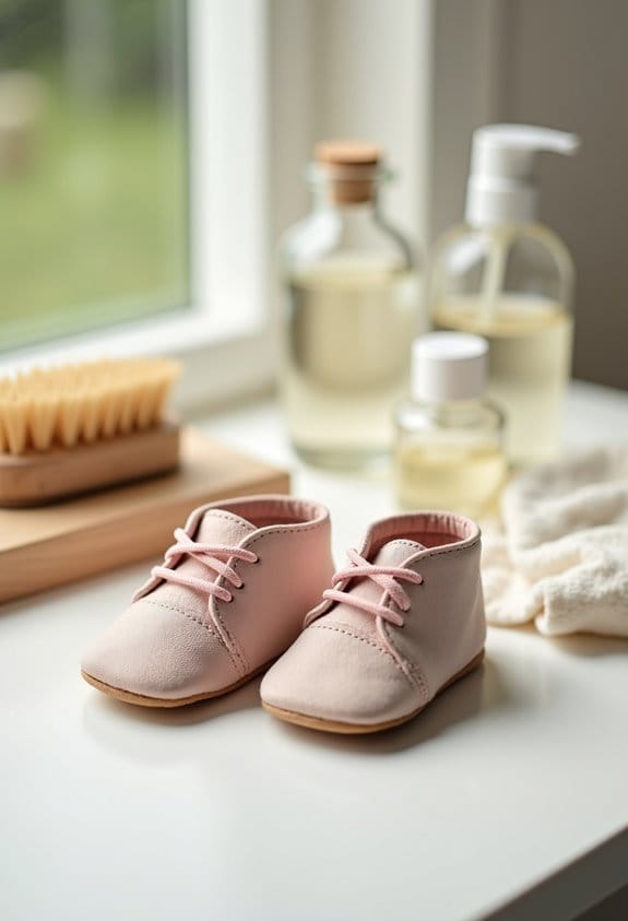 shoe care habits for babies