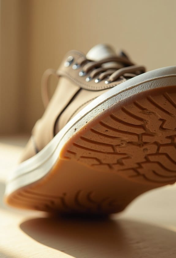 signs of worn shoes