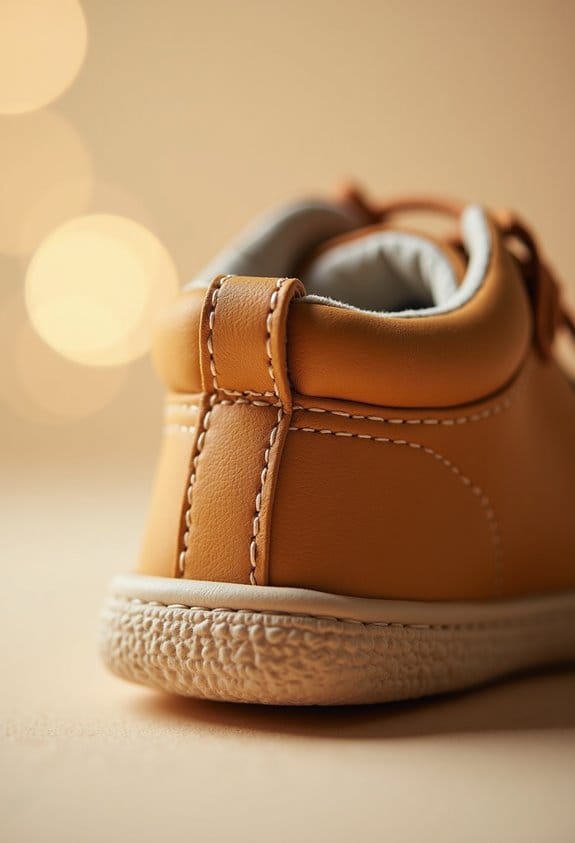 supportive baby shoe features