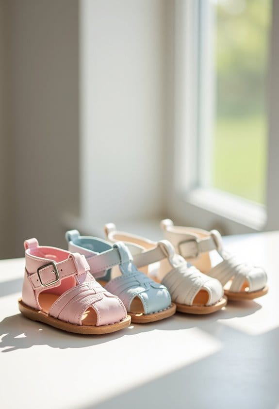 supportive baby walking sandals