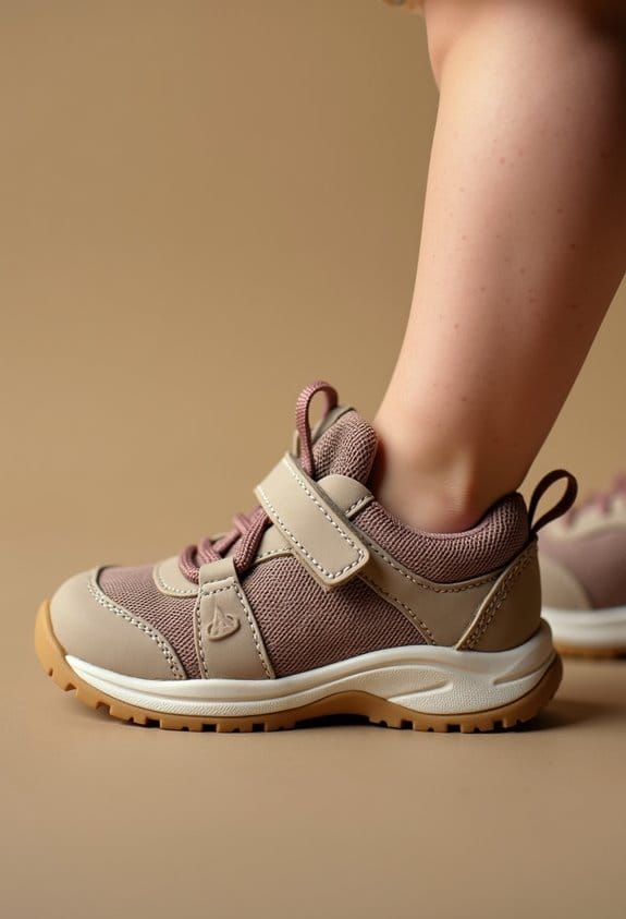 toddler climate adapted shoe features