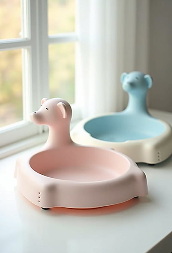 top white baby walkers