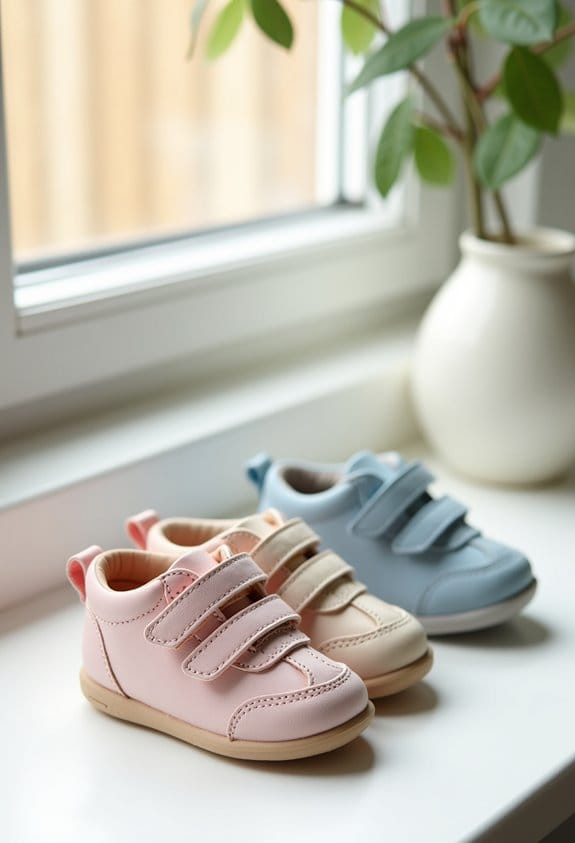 velcro baby walking shoes